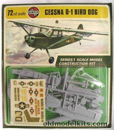 Airfix 1/72 Cessna O-1 Bird Dog - Blister Pack USAF or South Vietnam, 01058-2 plastic model kit